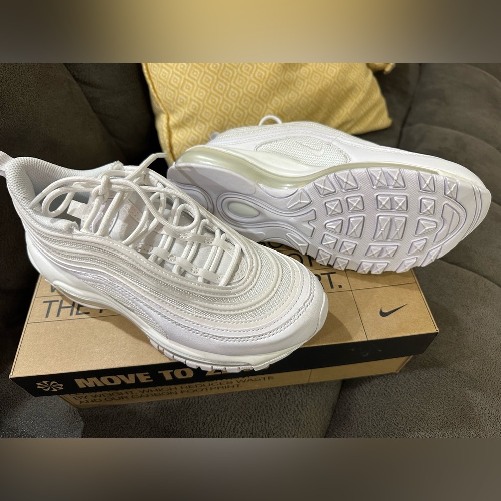 Nike Air Max 97 all white, brand new, never worn